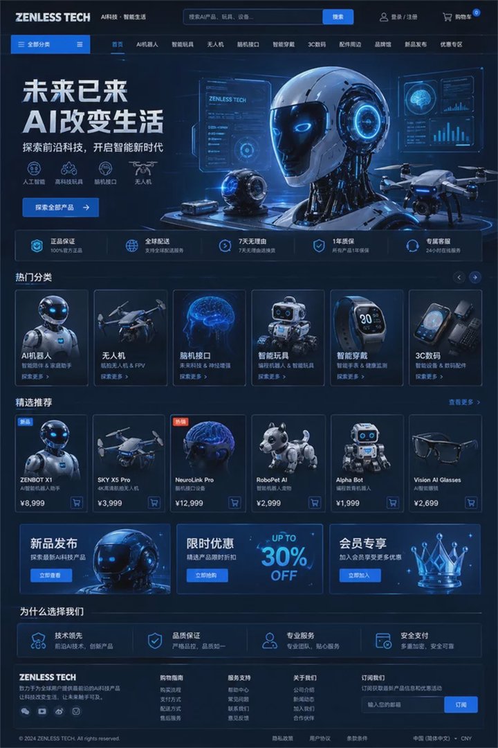 官网UI设计