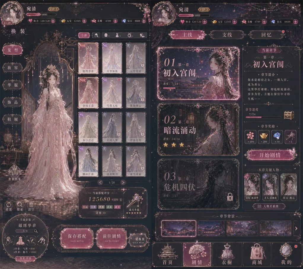 游戏UI界面生成1