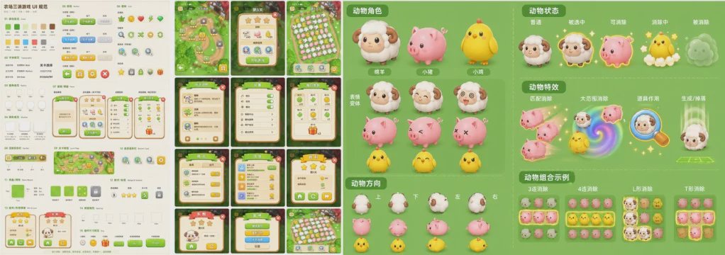 游戏UI界面生成3