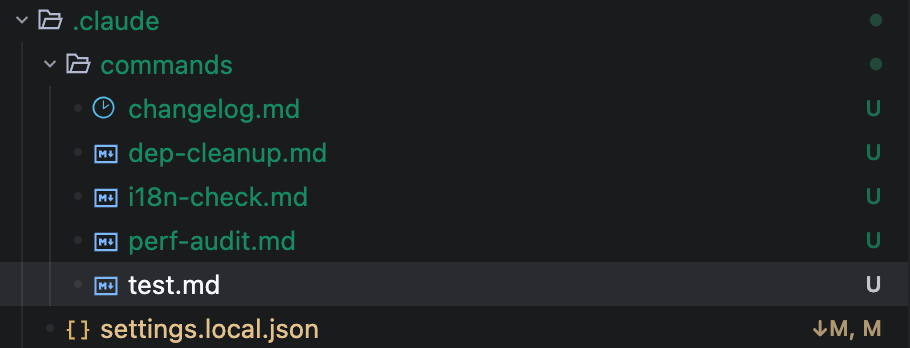 .claude/commands 目录结构