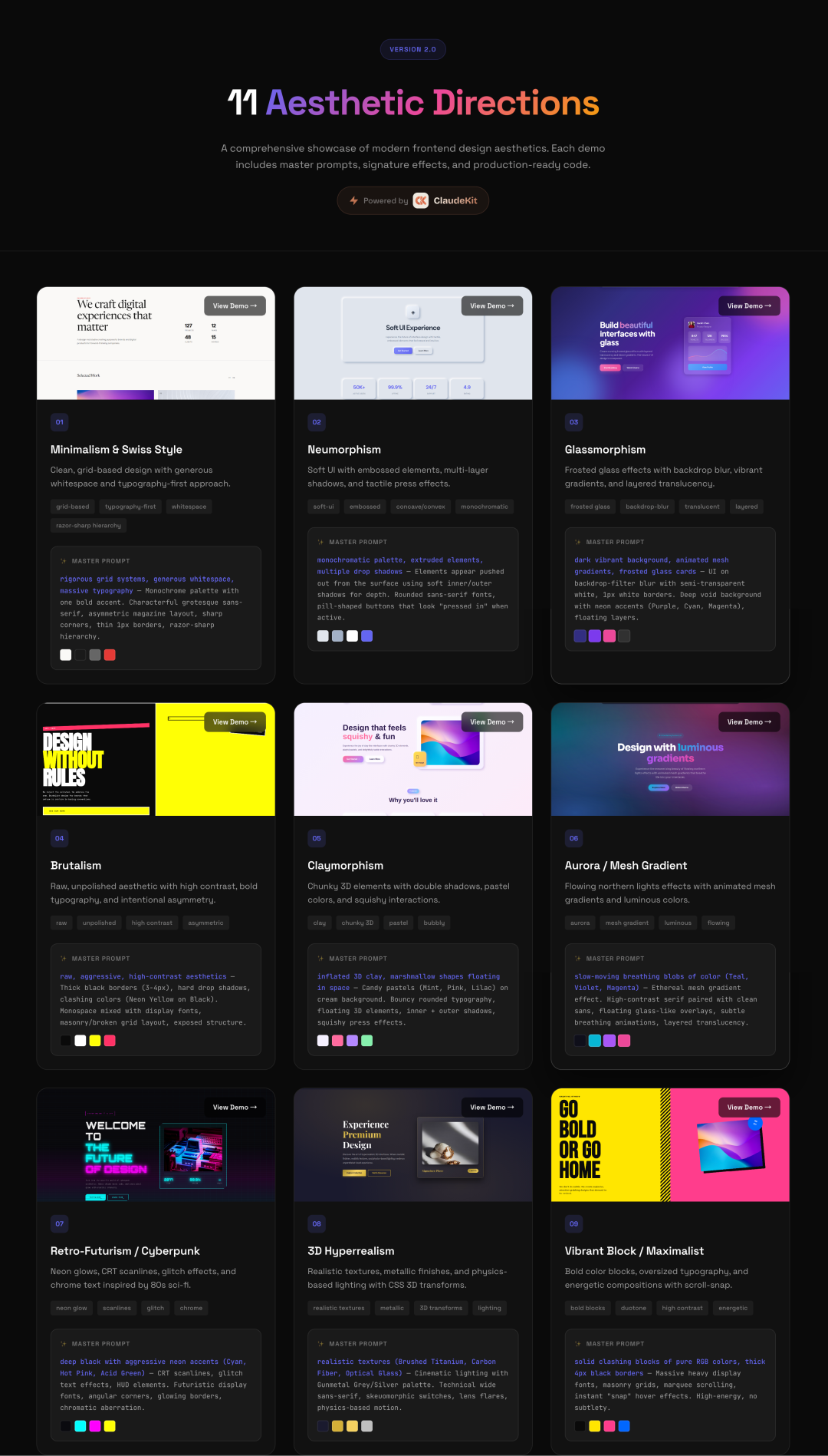Frontend Design Pro Demo