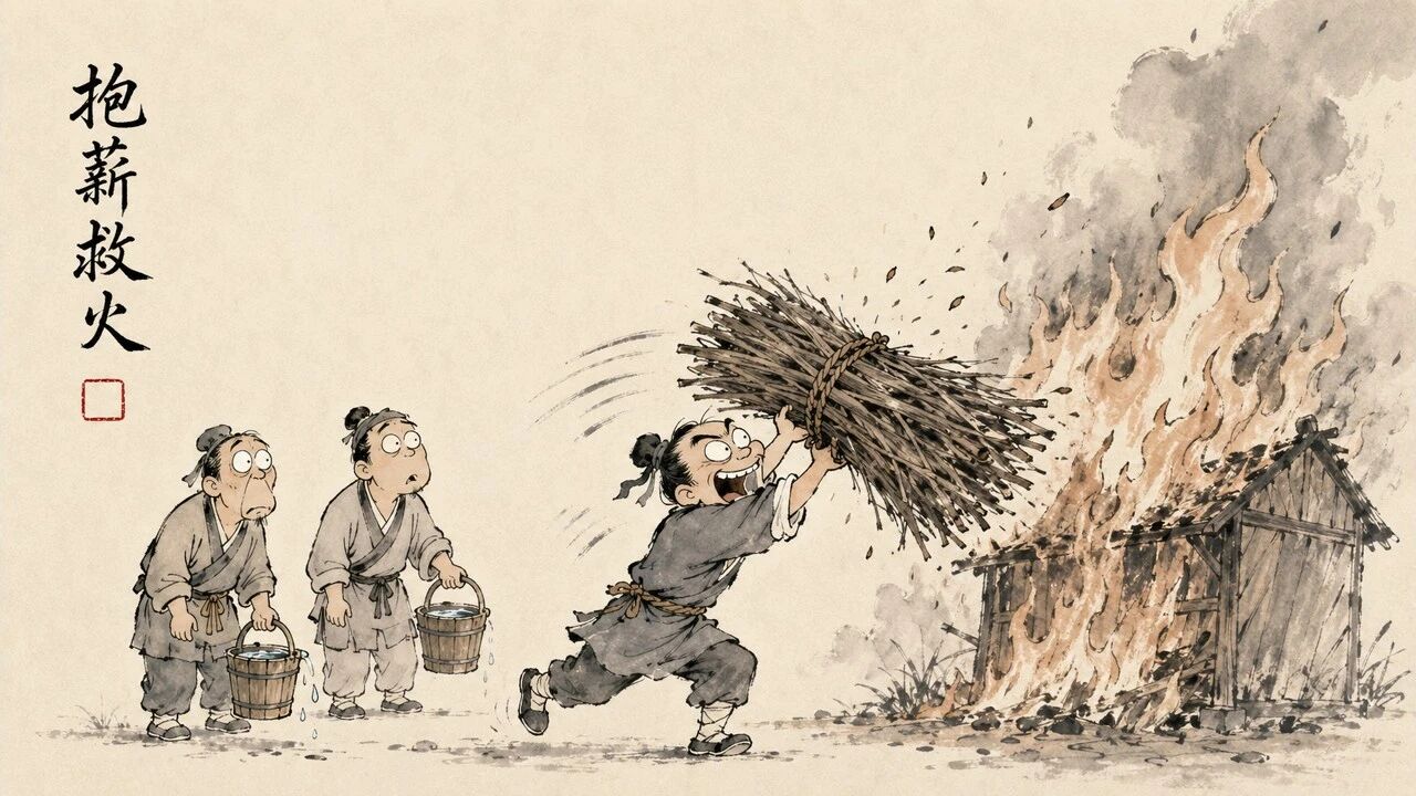 抱薪救火