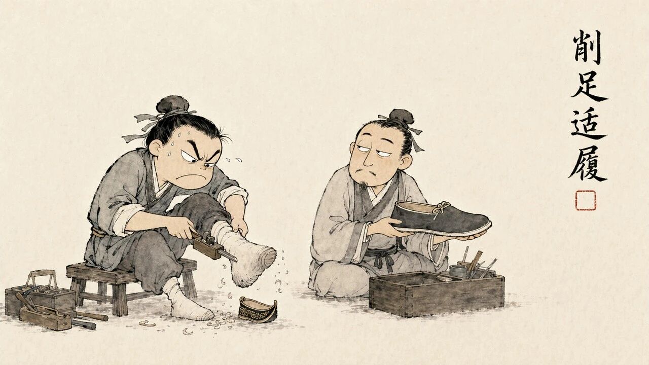 削足适履
