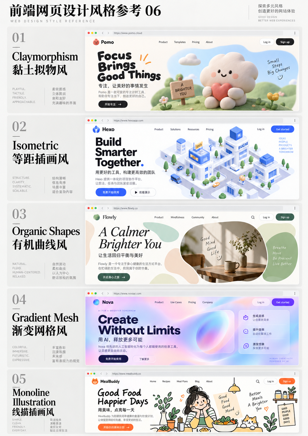 前端网页设计风格参考 06